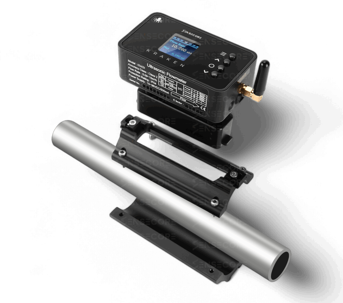 KRAKEN LoRaWAN Clamp On Flow Meter